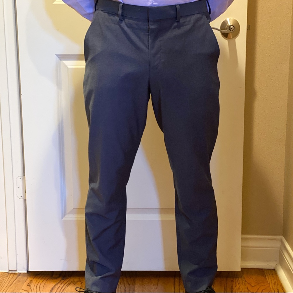 Express wool-blend ‘Photographer’ style dress pant